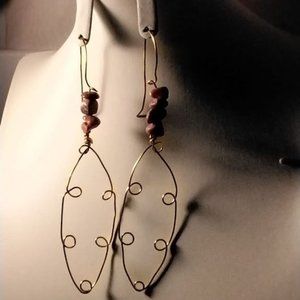 Earrings gemstone pack of 12